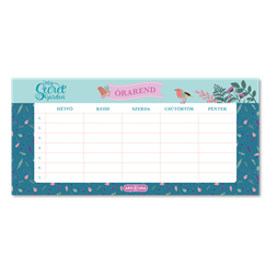 Ars Una My Secret Garden 24 (5339) egylapos órarend