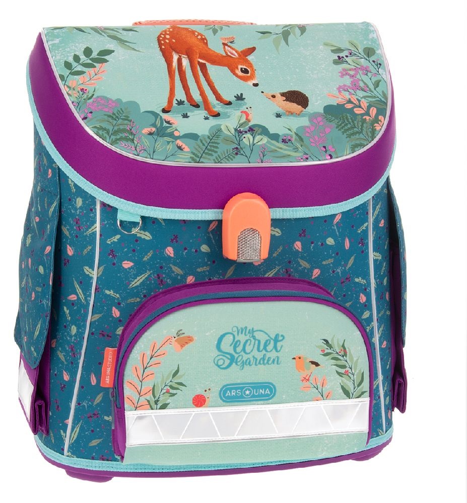 Ars Una My Secret Garden 24 (5339) kompakt easy iskolatáska