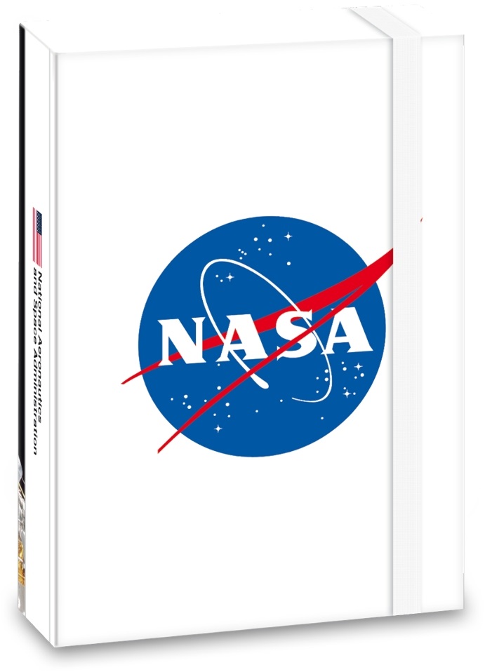 Ars Una Nasa-1 5063 fehér A5 füzetbox