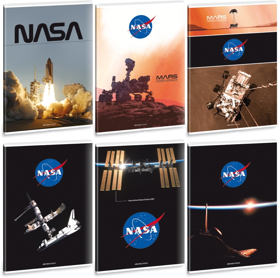 Ars Una Nasa 5078 A4 extra kapcsos vonalas füzet