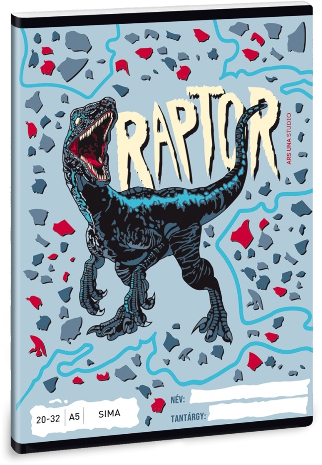 Ars Una Raptor A5 20-32 sima füzet