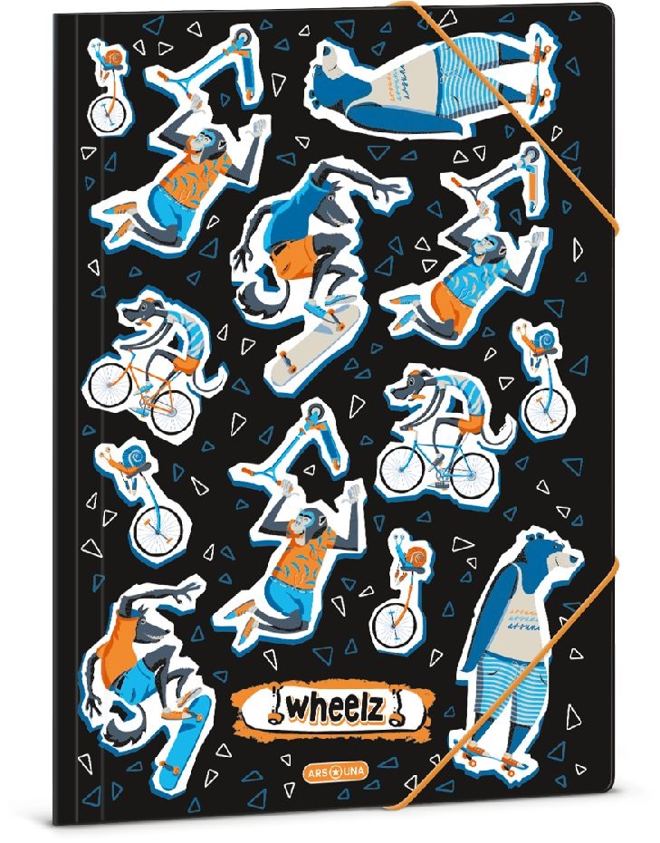 Ars Una Wheelz 23 (5262) A4 gumis mappa