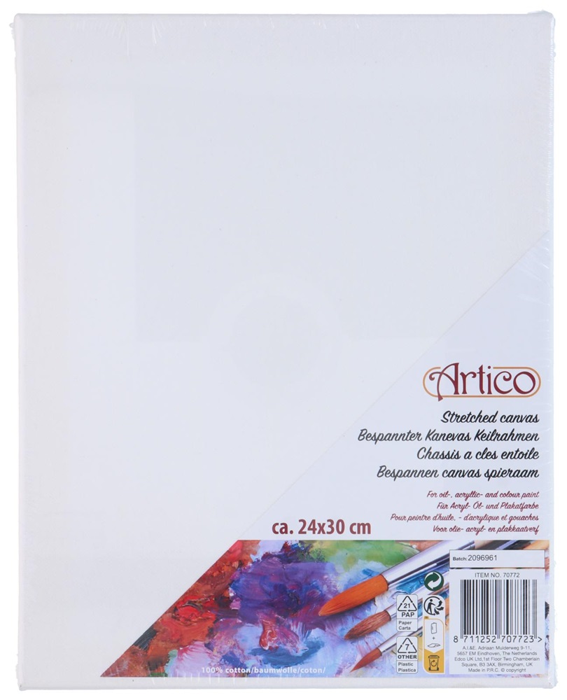 Artico 24 x 30 cm feszített festővászon