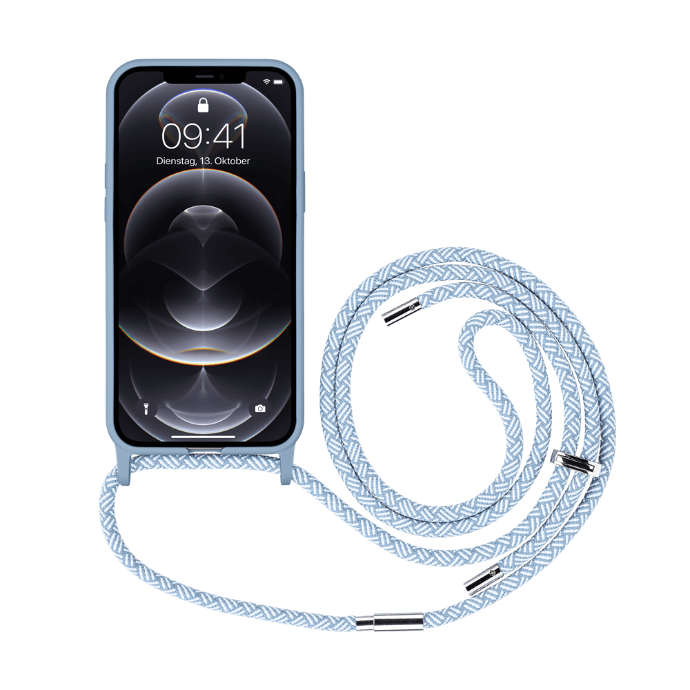 Artwizz 2028-3172 iPhone 12 Pro Max kék nyakba akasztható tok