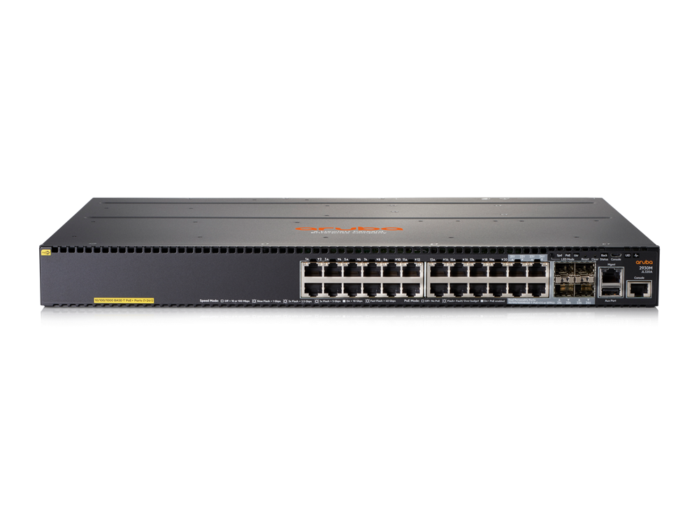 Aruba 2930M 24G PoE+ with 1-slot Switch