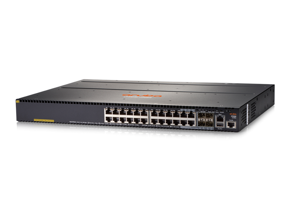 Aruba 2930M 24G PoE+ with 1-slot Switch
