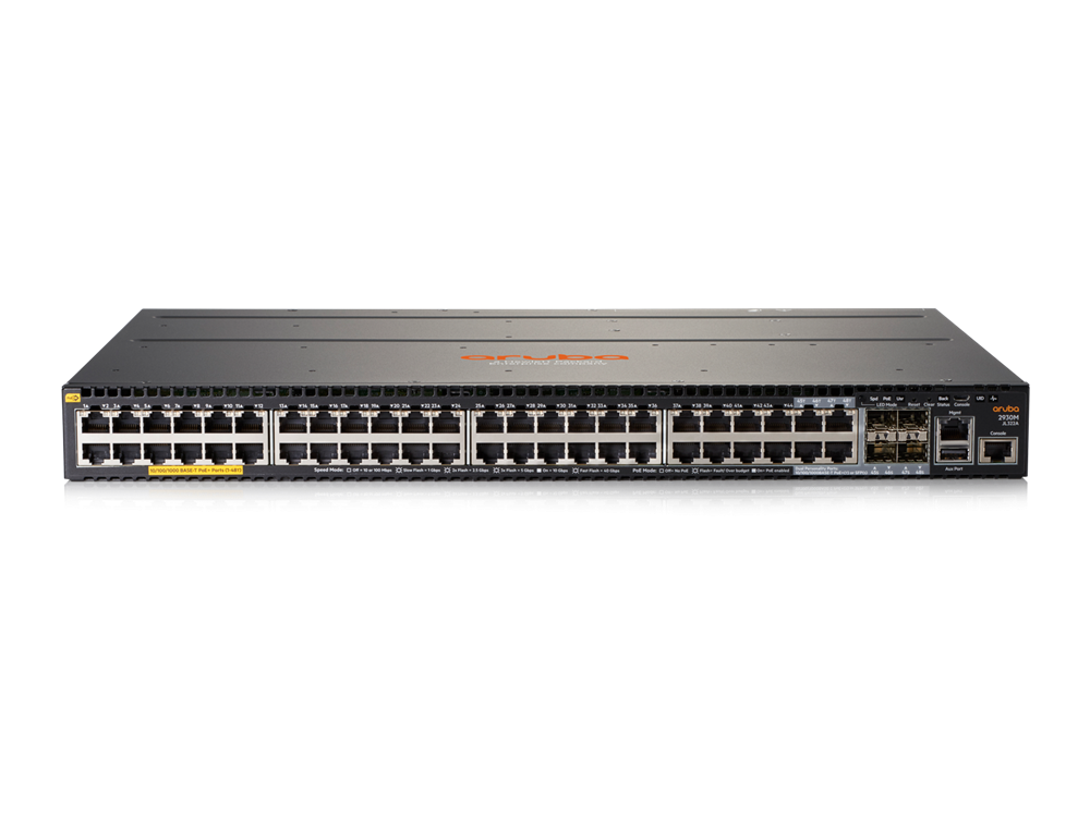 Aruba 2930M 48G PoE+ 1-slot Switch