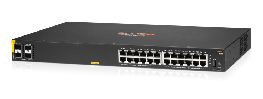 Aruba 6000 24G CL4 4SFP PoE Switch