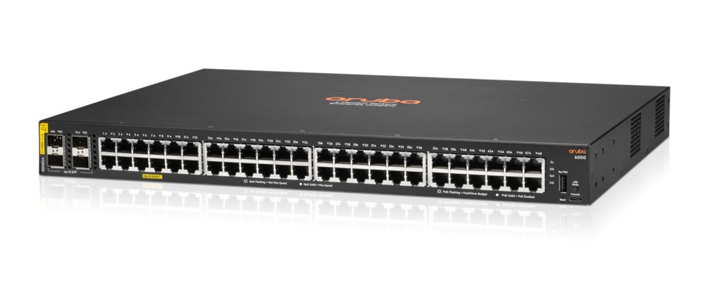 Aruba 6000 48G CL4 4SFP PoE Switch