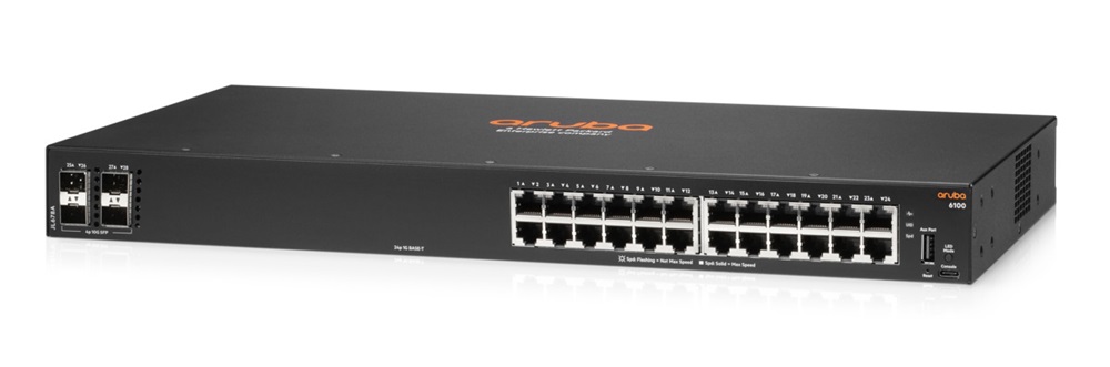 Aruba 6100 24G 4SFP+ Switch