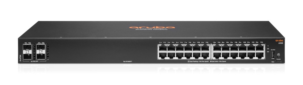 Aruba 6100 24G 4SFP+ Switch