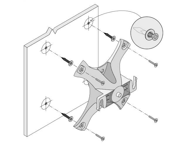 Aruba AP-220-MNT-W1 Black Basic Mount Kit