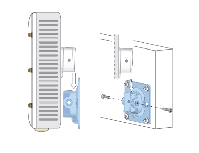 Aruba AP-270-MNT-ADP AP-228 to AP-270-MNT-XX Outdoor Mount Adapter