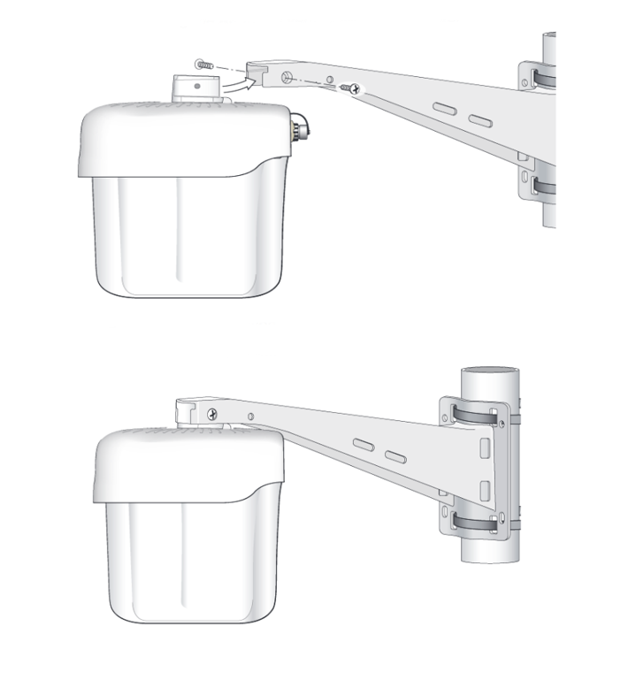 Aruba AP-270-MNT-V1 Outdoor Pole/Wall Long Mount Kit