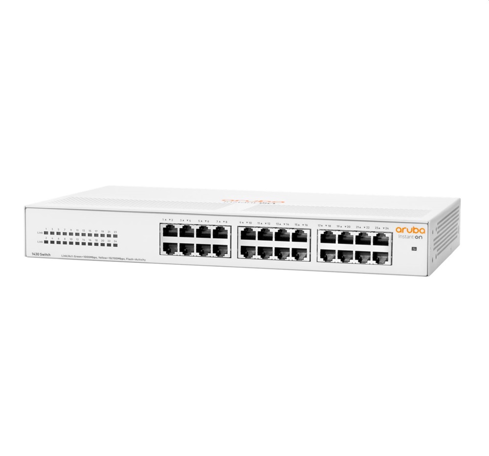 Aruba Instant On R8R49A 1430 24x GbE LAN port nem menedzselhető switch