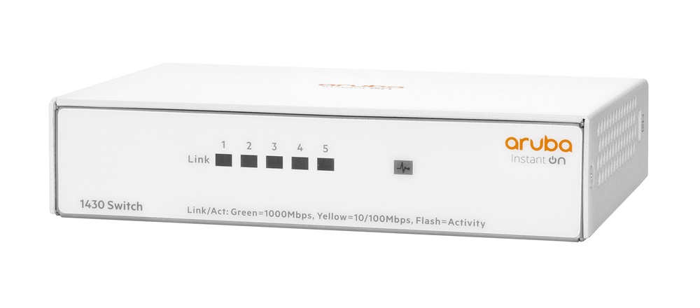 Aruba Instant On R8R44A 1430 5x GbE LAN port nem menedzselhető switch