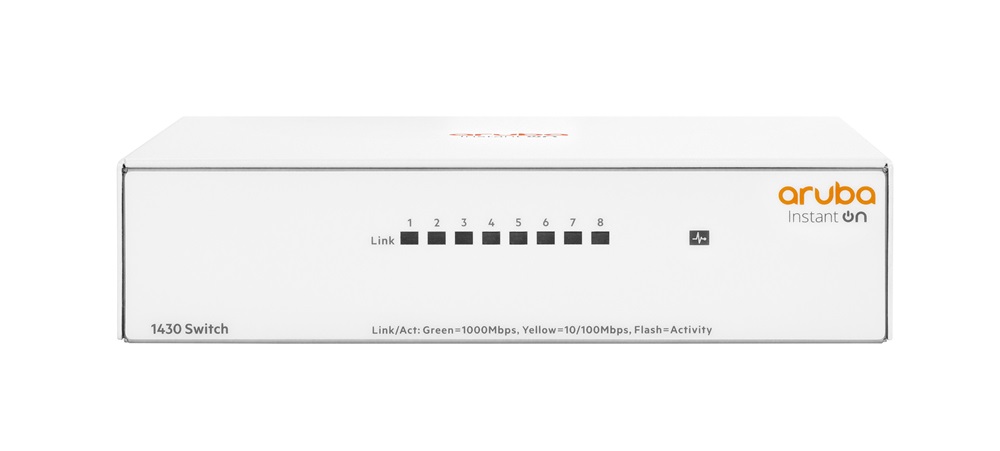 Aruba Instant On R8R45A 1430 8x GbE LAN port nem menedzselhető switch