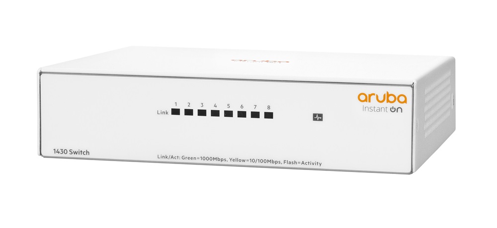 Aruba Instant On R8R45A 1430 8x GbE LAN port nem menedzselhető switch