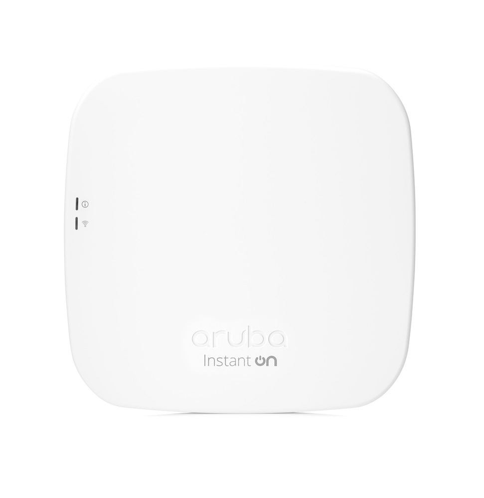 Aruba Instant On R3J24A AP12 (RW) Indoor AP with DC Power Adapter and Cord (EU) Bundle
