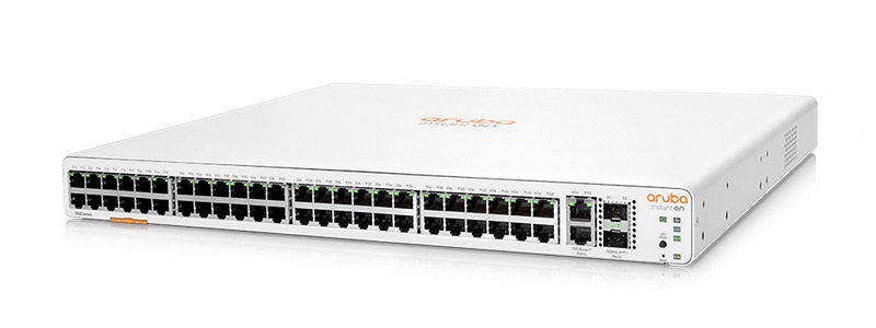 Aruba Instant On JL808A 1960 48xGbE LAN 2x10GbE LAN 2xSFP+ port smart menedzselhető switch