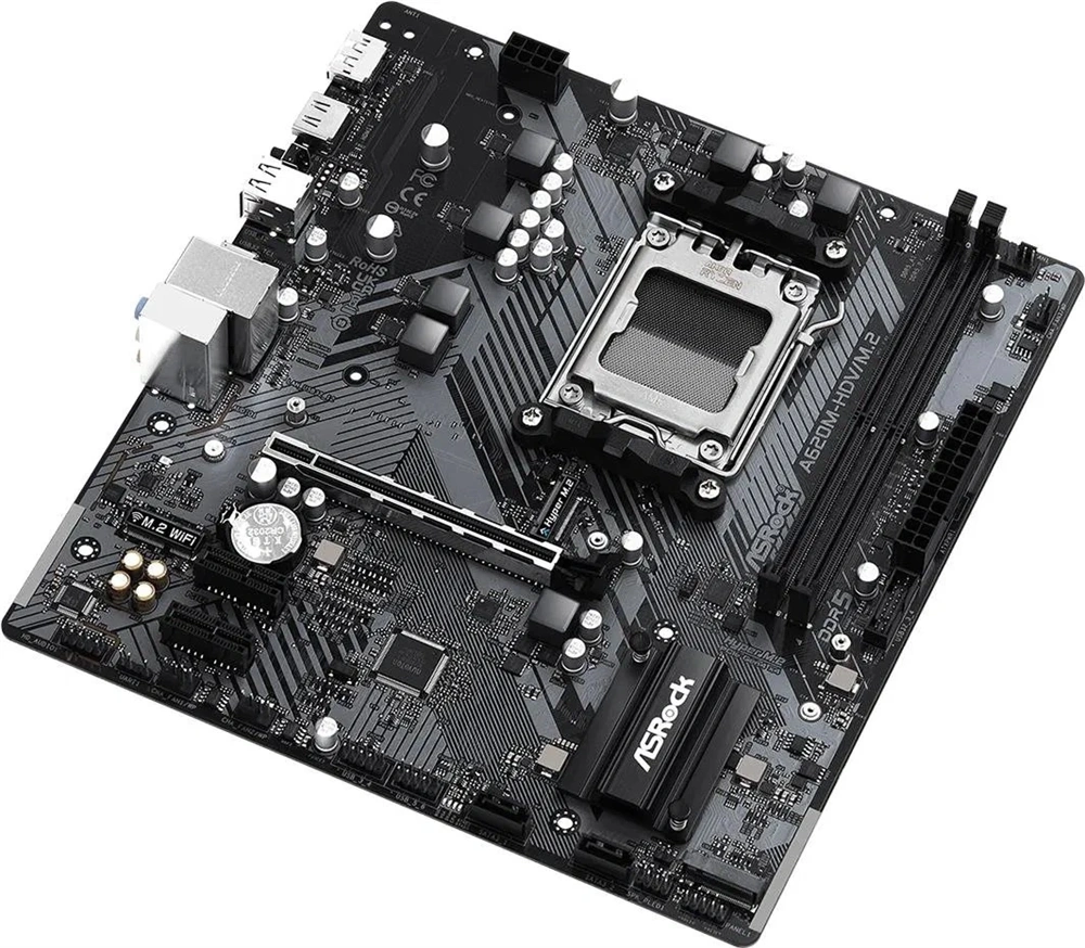 Asrock A620M-HDV/M.2 desktop alaplap microATX