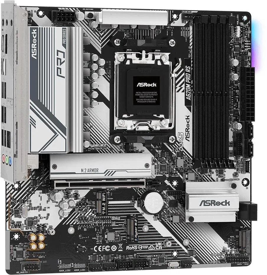 Asrock A620M PRO RS desktop alaplap microATX