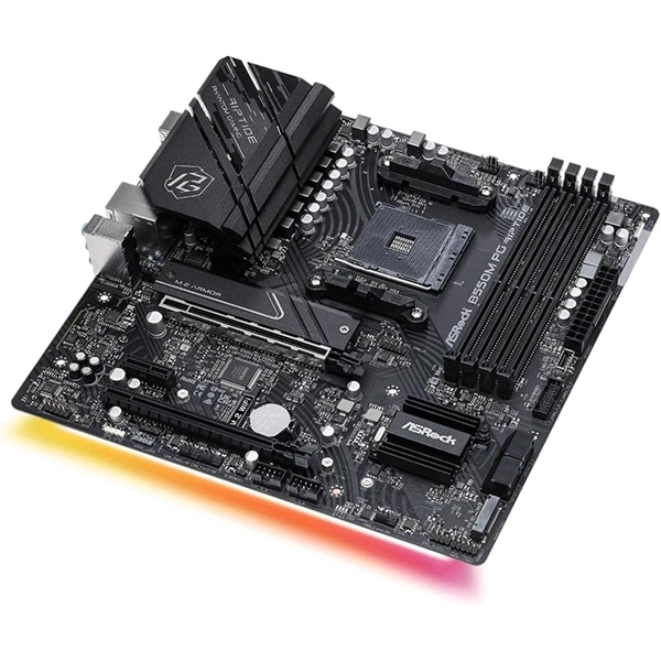 Asrock B550M Phantom Gaming Riptide desktop alaplap microATX