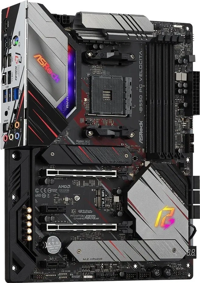 Asrock B550 PG Velocita AMD B550 AM4 ATX alaplap