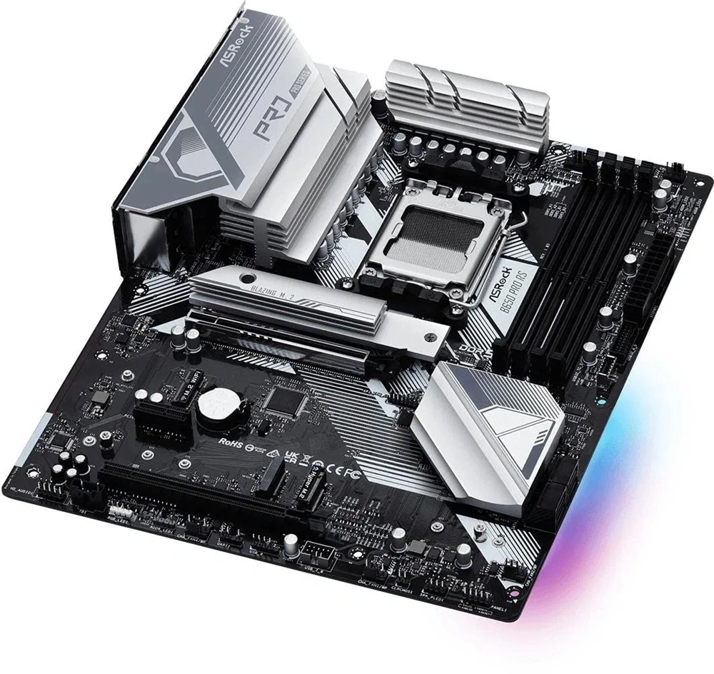 Asrock B650 PRO RS desktop alaplap ATX