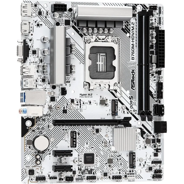 Asrock B760M-HDV/M.2 Intel B760 LGA1700 mATX alaplap