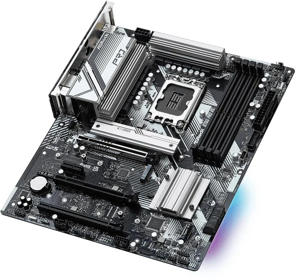 Asrock B760 PRO RS desktop alaplap ATX