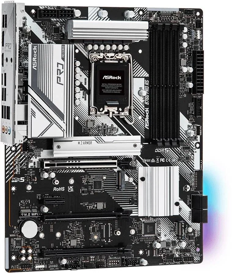 Asrock B760 PRO RS desktop alaplap ATX
