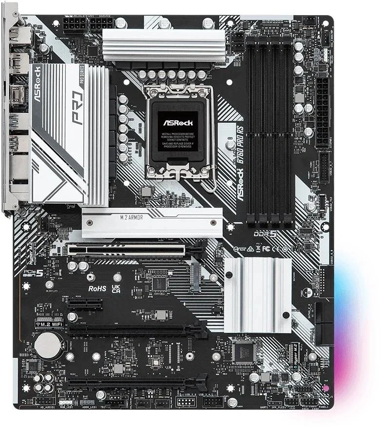 Asrock B760 PRO RS desktop alaplap ATX