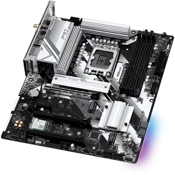 Asrock B760 Pro RS/D4 WIFI Intel B760 LGA1700 ATX alaplap
