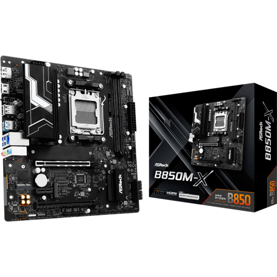 Asrock B850M-X AMD B850 AM5 mATX alaplap