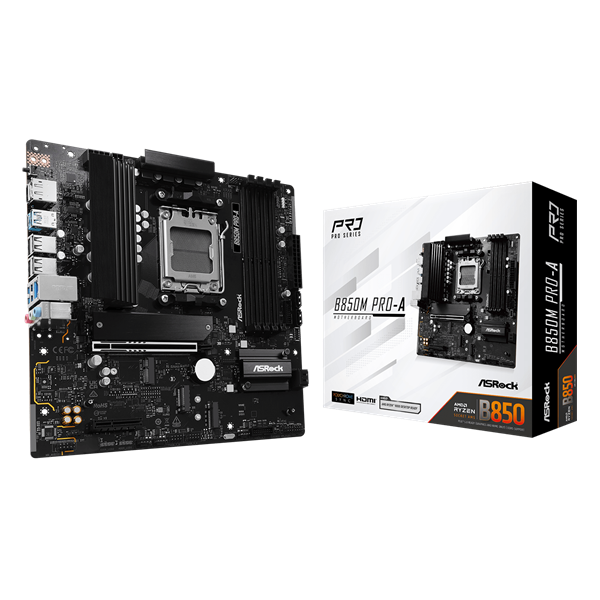 Asrock B850M PRO-A AMD B850 AM5 mATX alaplap