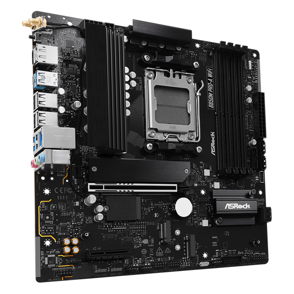 Asrock B850M PRO-A WIFI AMD B850 AM5 mATX alaplap