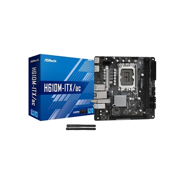 Asrock H610M-ITX/AC desktop alaplap Mini-ITX