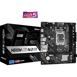 Asrock H610M-H2/M.2 D5 Intel H610 LGA1700 mATX alaplap