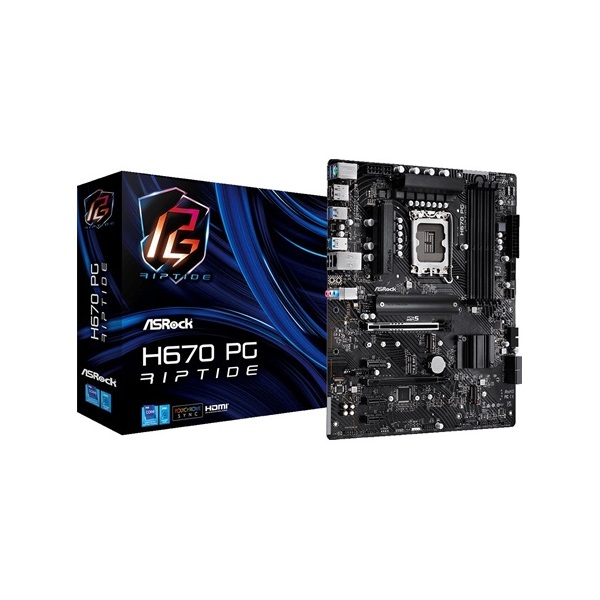 Asrock H670 Phantom Gaming Riptide desktop alaplap ATX