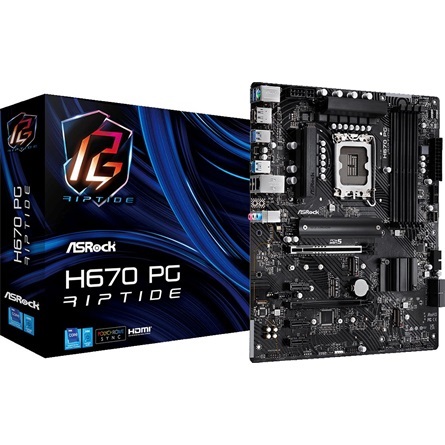 Asrock H670 Phantom Gaming Riptide desktop alaplap ATX
