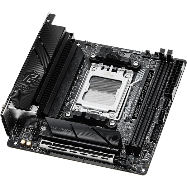 Asrock LIGHTNING Wi-Fi AMD A620I AM5 Mini-ITX alaplap