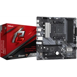 Asrock PHANTOM GAMING 4 AMD A520M AM4 mATX alaplap