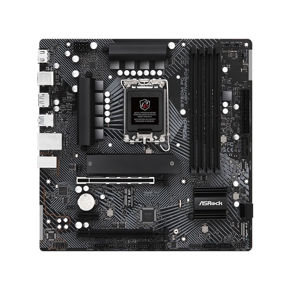 Asrock Phantom Gaming Lightning D4 B760M LGA1700 mATX alaplap