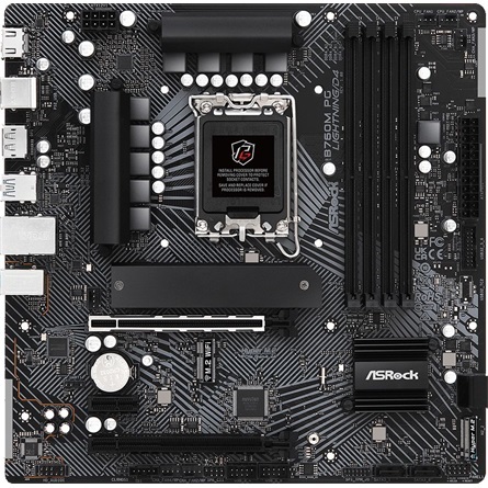 Asrock Phantom Gaming Lightning D4 B760M LGA1700 mATX alaplap