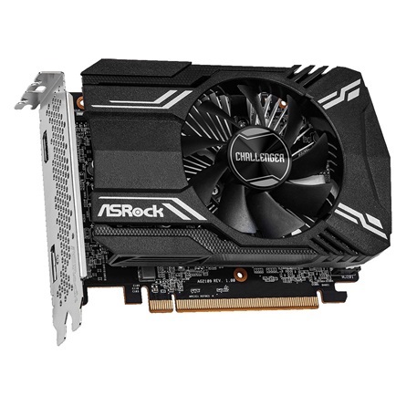 Asrock Radeon RX 6400 Challenger ITX 4GB GDDR6 64-bit low profile grafikus kártya