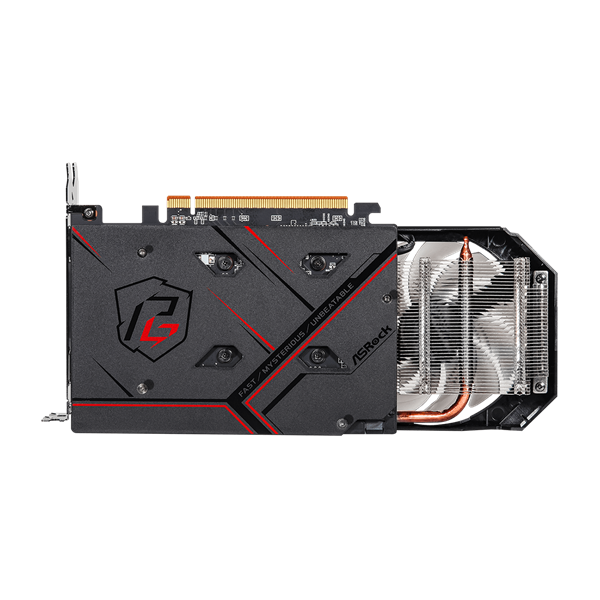 Asrock Radeon RX 6500 XT Phantom Gaming D OC 4GB GDDR6 64-bit grafikus kártya