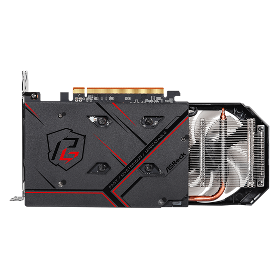 Asrock Radeon RX 6500 XT Phantom Gaming D OC 4GB GDDR6 64-bit grafikus kártya