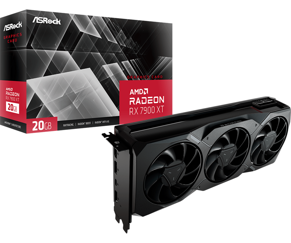 Asrock Radeon RX 7900 XT AMD 20GB GDDR6 320bit PCIe videókártya