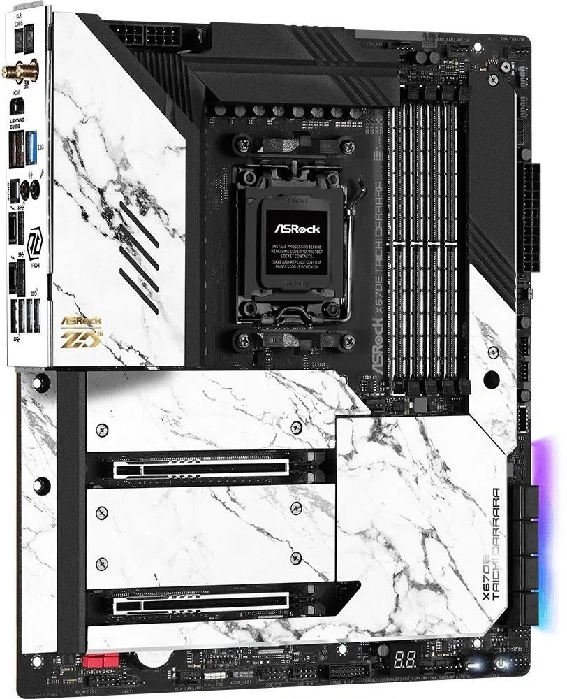 Asrock X670E TAICHI CARRARA desktop alaplap E-ATX